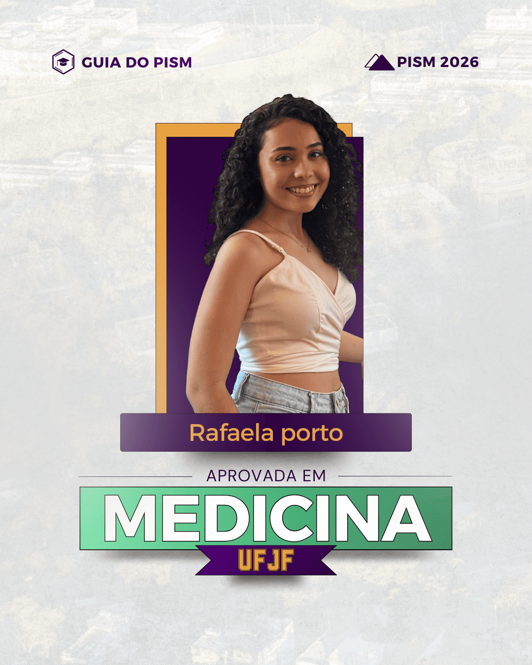 Rafaela porto aprovada