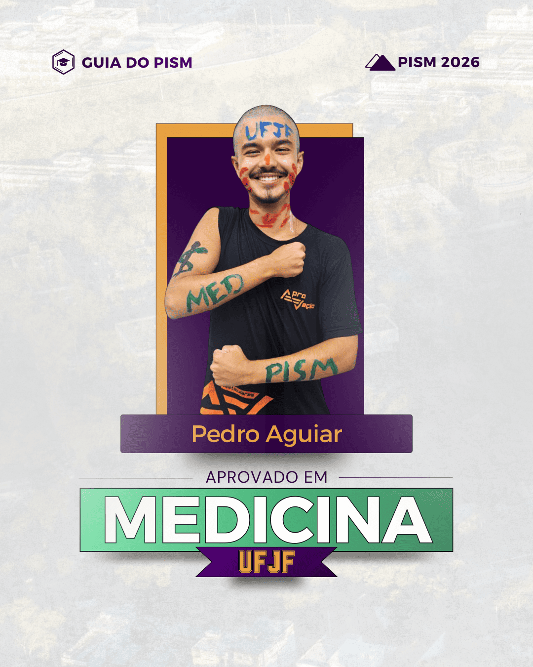 pedro aguiar aprovado